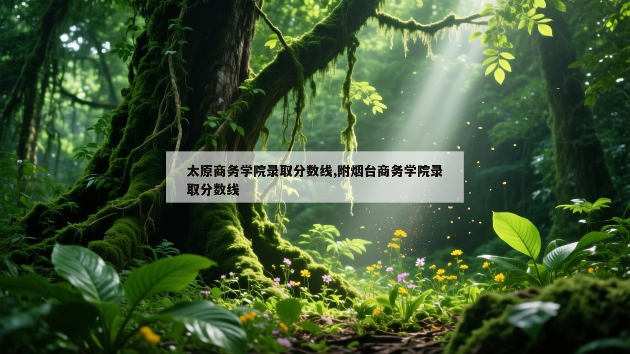 太原商务学院录取分数线,附烟台商务学院录取分数线