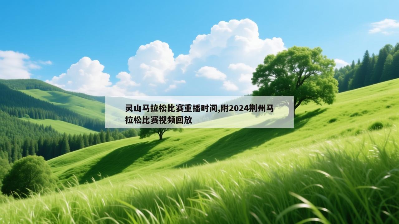 灵山马拉松比赛重播时间,附2024荆州马拉松比赛视频回放